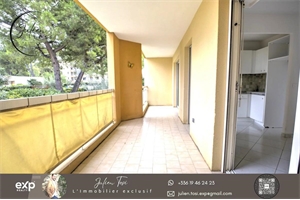 t2 à la vente -   06600  ANTIBES, surface 54 m2 vente t2 - UBI442149149